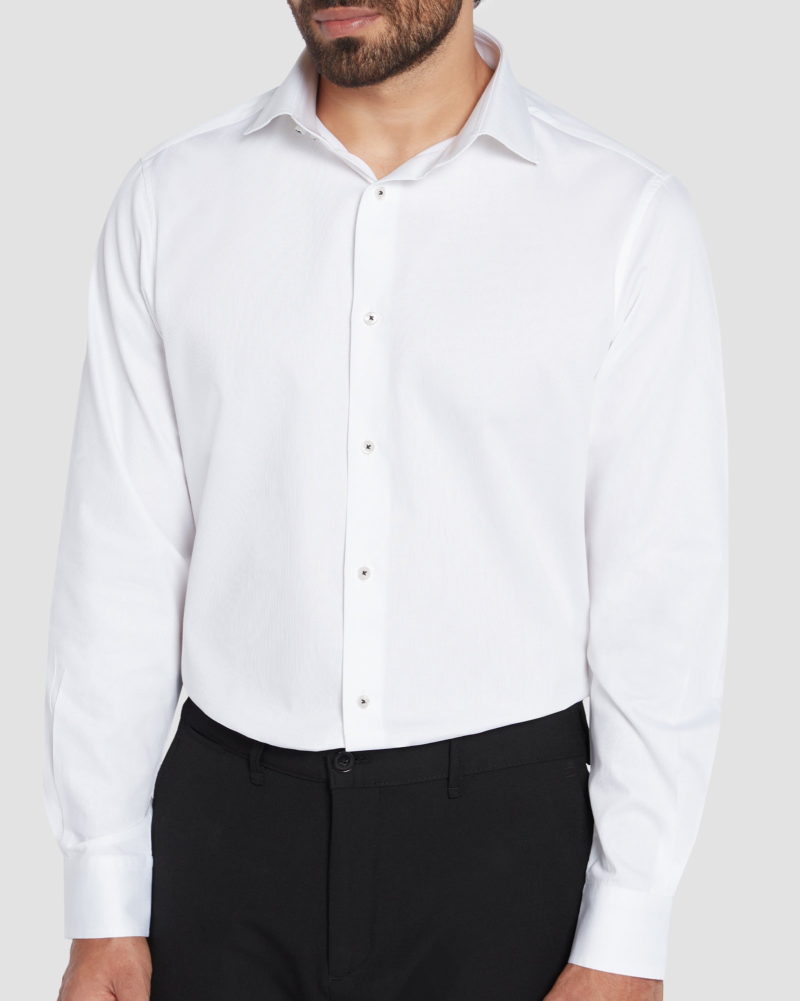 Soktas Shiraz White Dobby Shirt