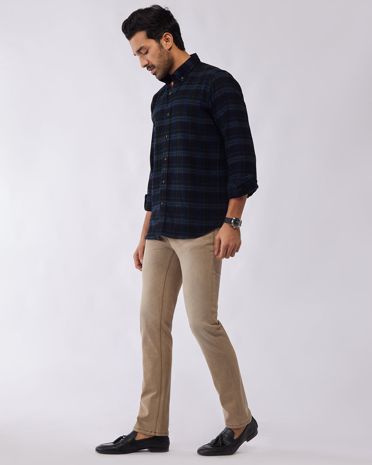 Japanese Outback Brushed Checked Shirt