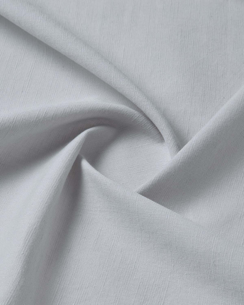 Light Grey Cotton Linen Shirt