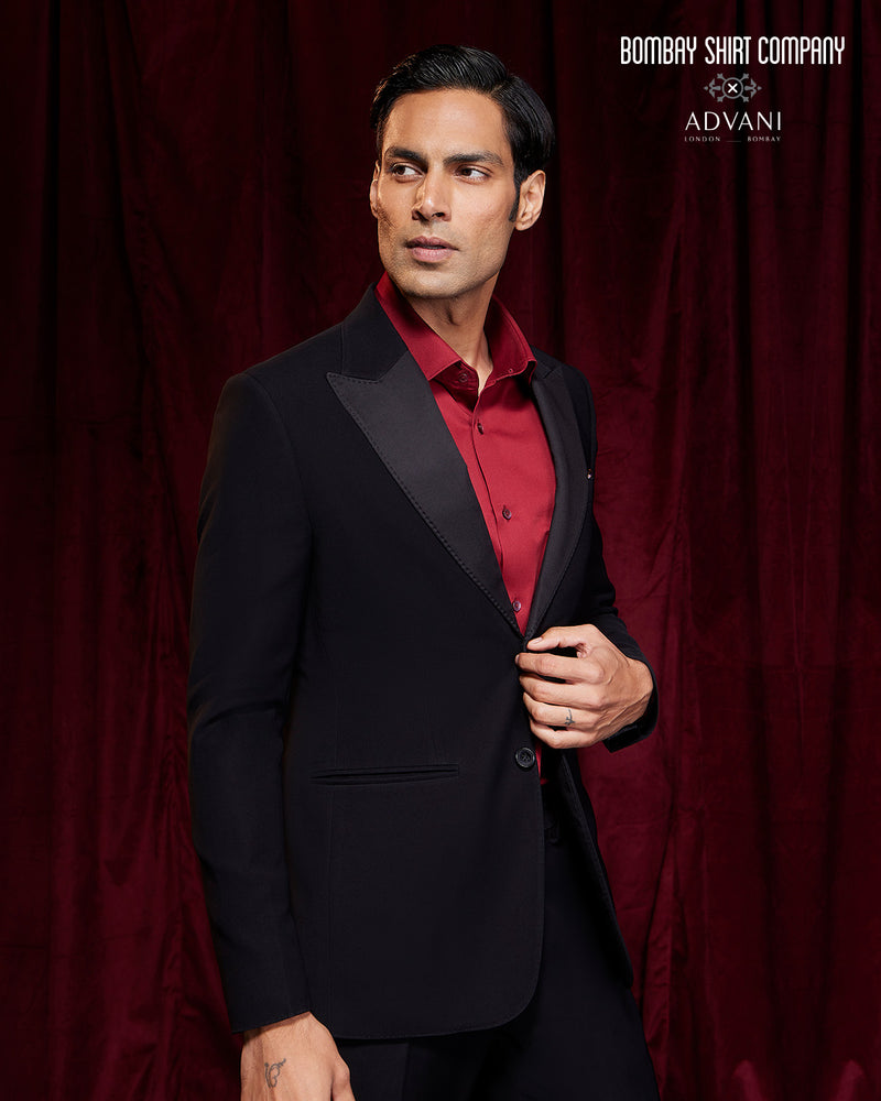 BSC x ALB | Concord Peak Lapel Blazer - Black