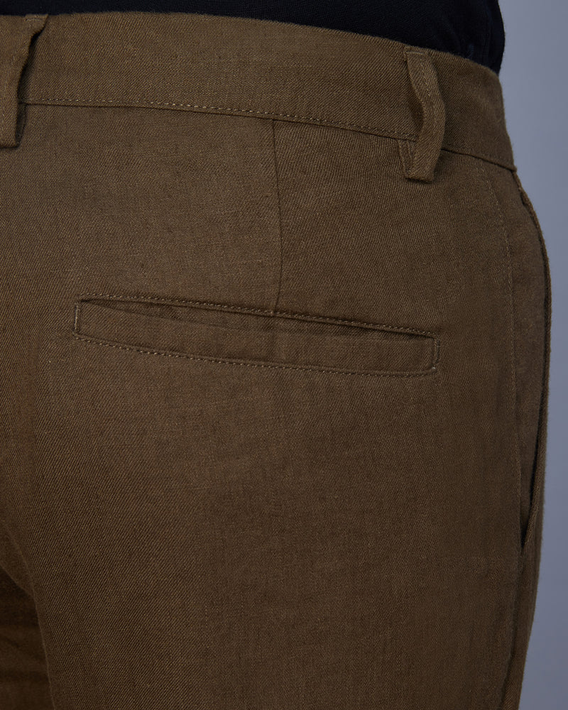 Eternal Linen Pants - Olive