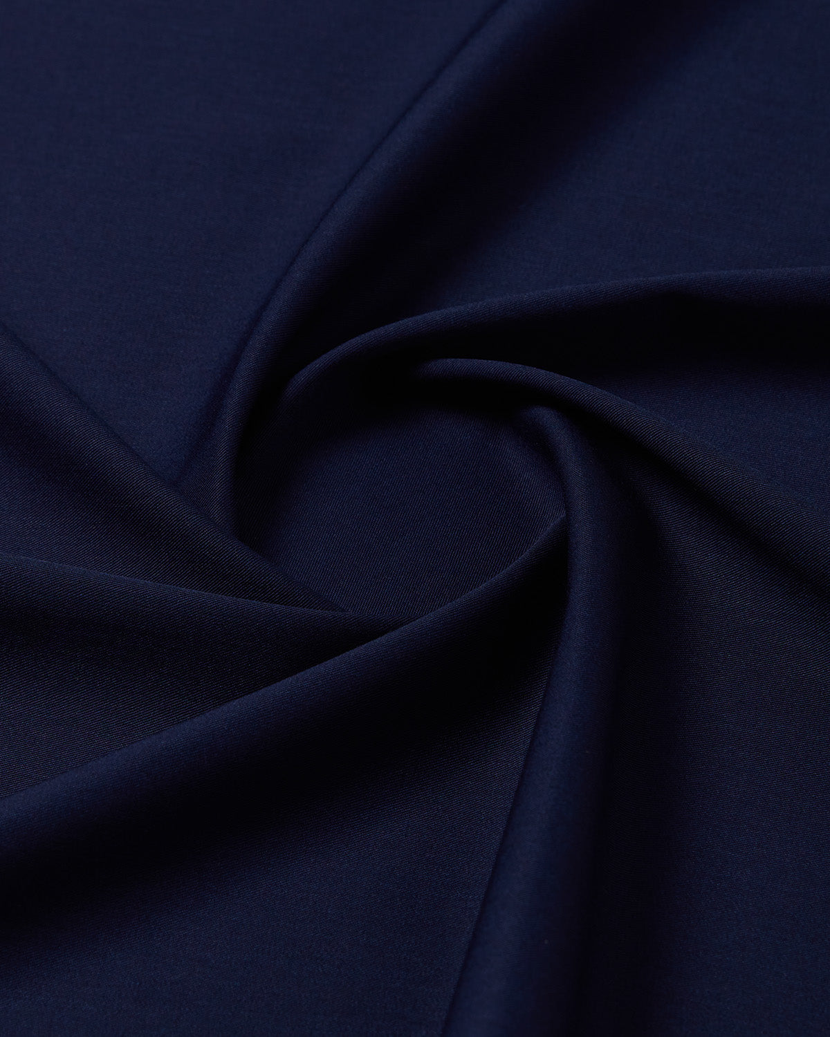Wrinkle-free Bamboo-Blend Twill Shirt - Navy