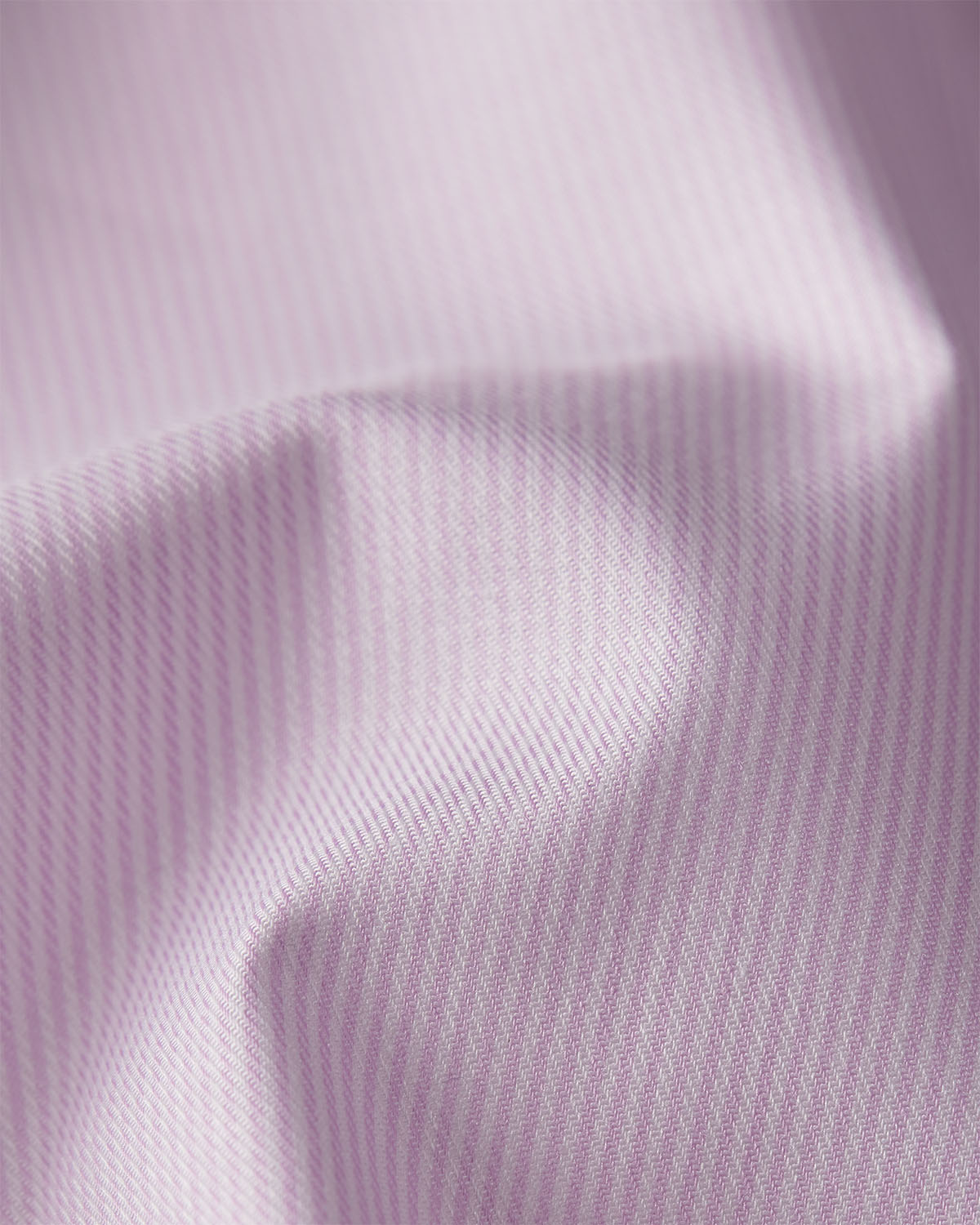 Serac Twill Pinstriped Shirt - Pink