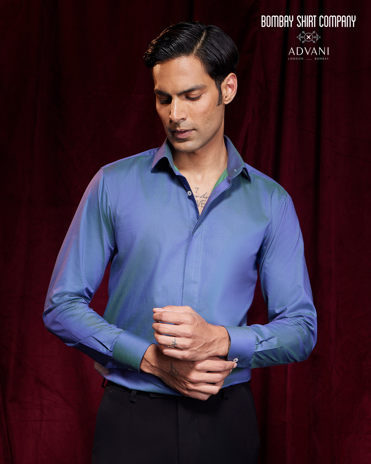 BSC x ALB | Vesper Twill Shirt - Purple