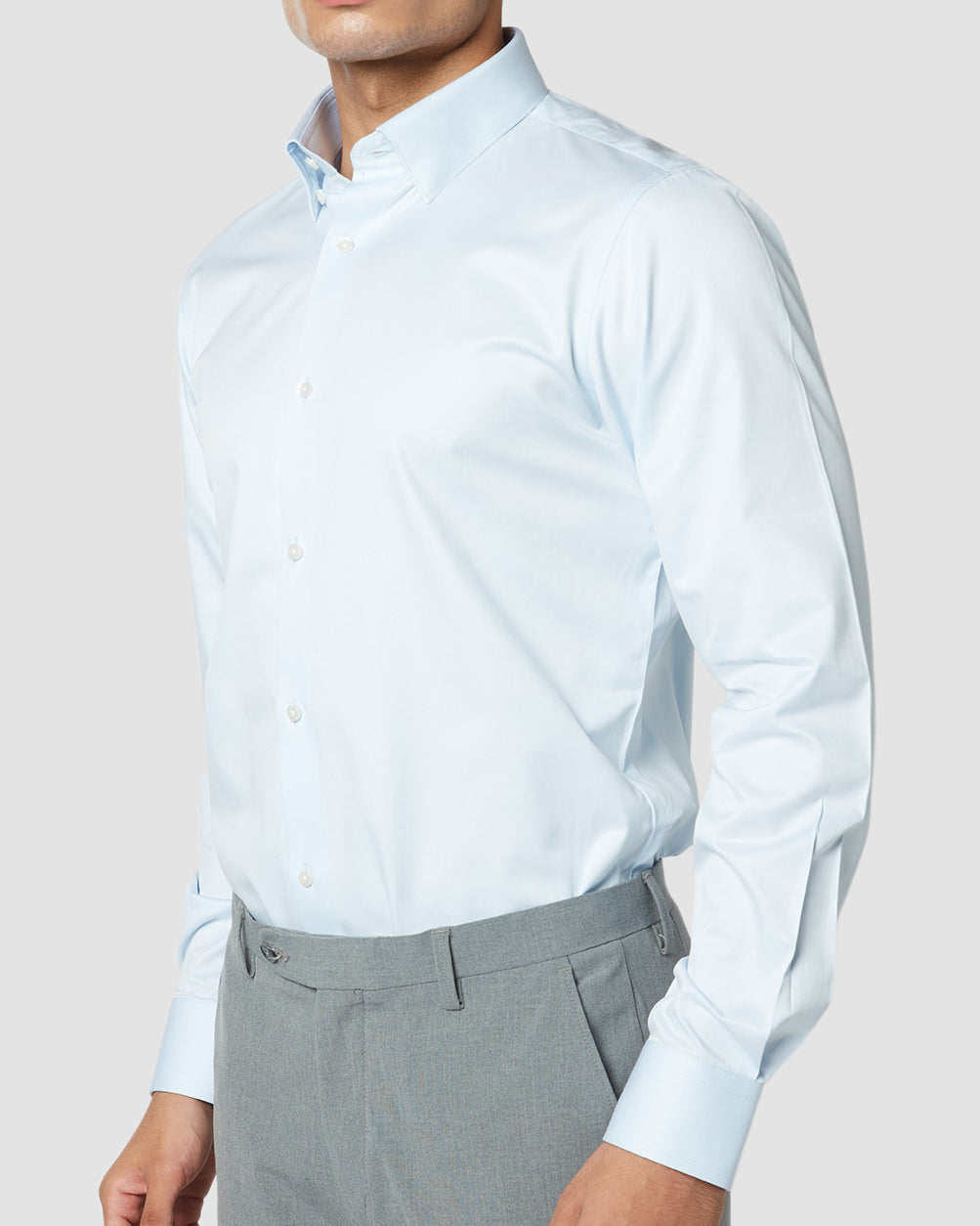 Monti Twill Shirt - Light Blue