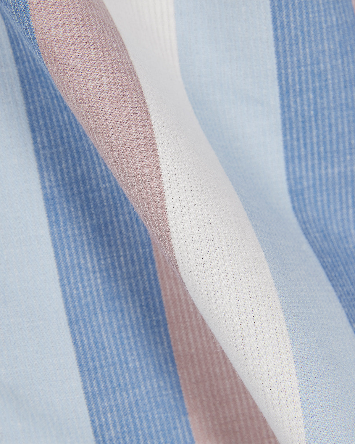 Corduroy Striped Shirt - Pink & Blue