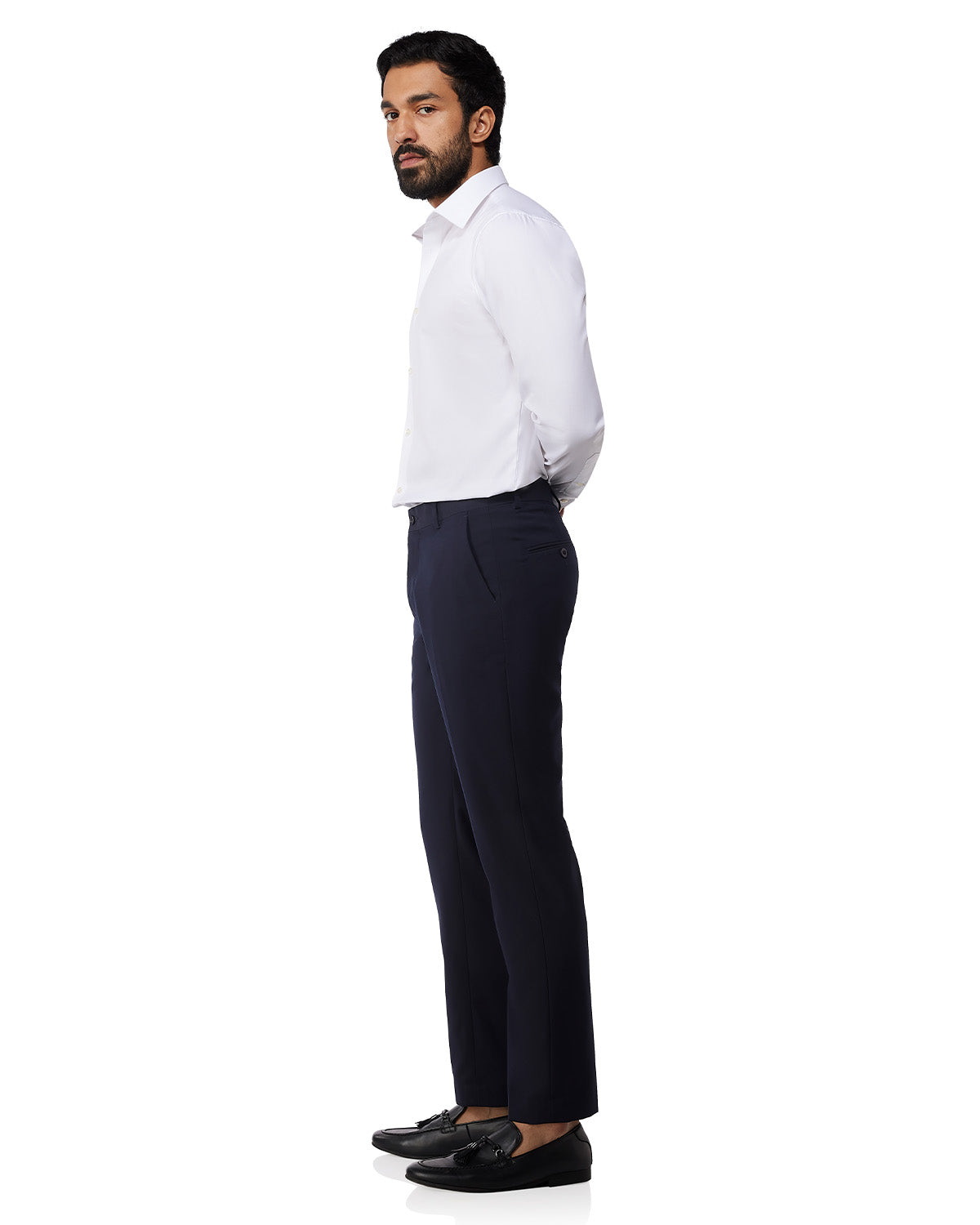 Wrinkle-Free Oxford Shirt - White
