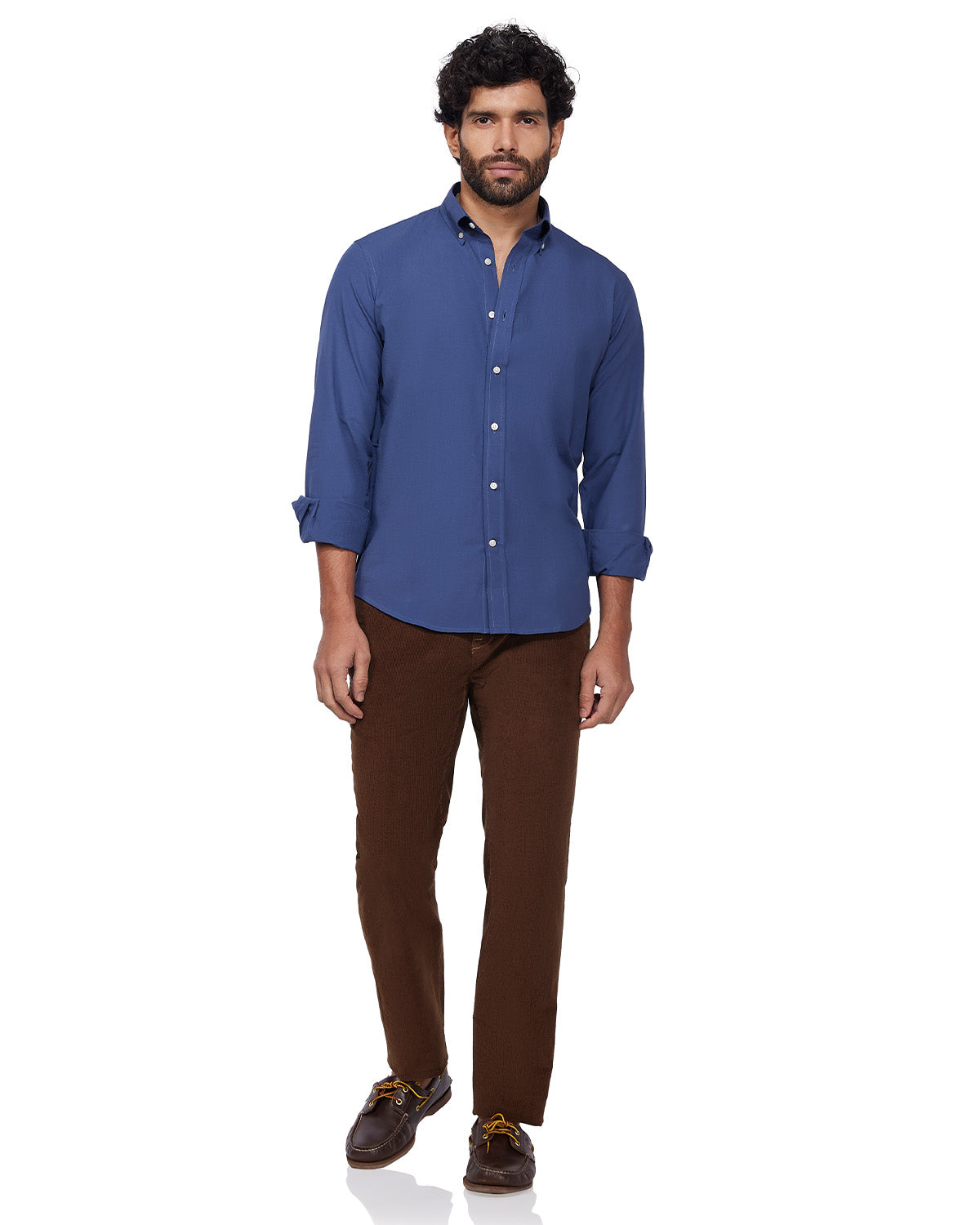 Japanese Poplin Shirt - Navy