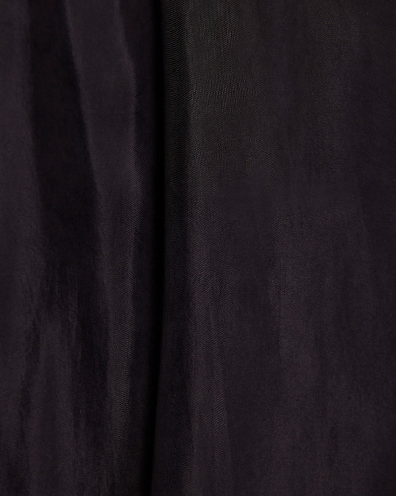 Black & Brown Half-Sleeve Cupro Shirt