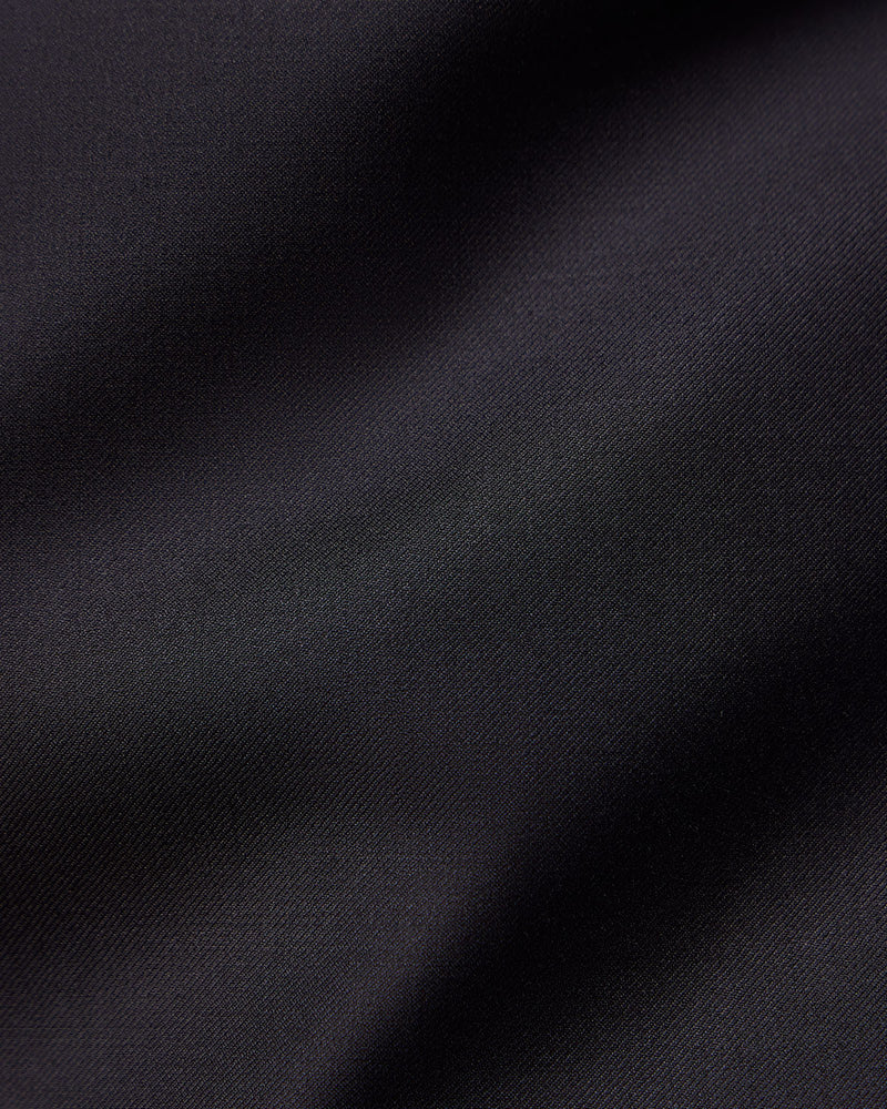 Twilight Blended Wool Nehru Jacket - Black