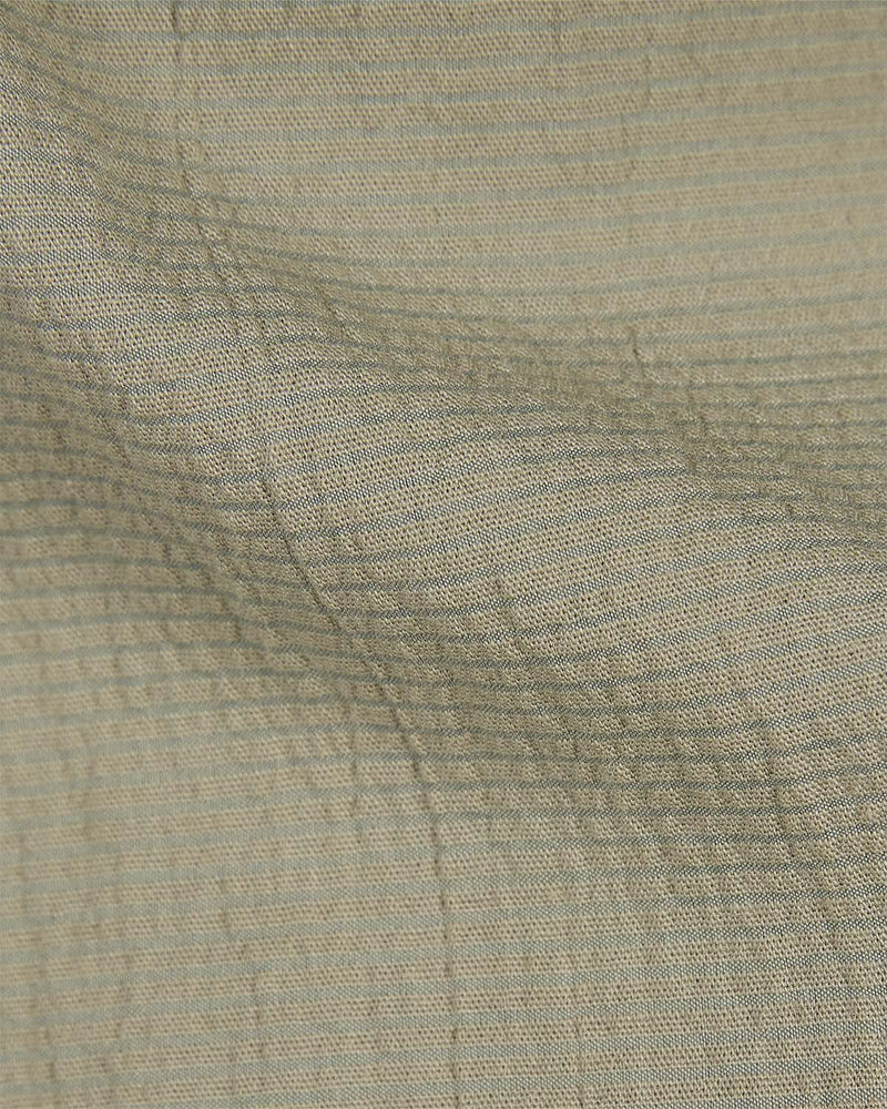 Olive Seersucker Shirt
