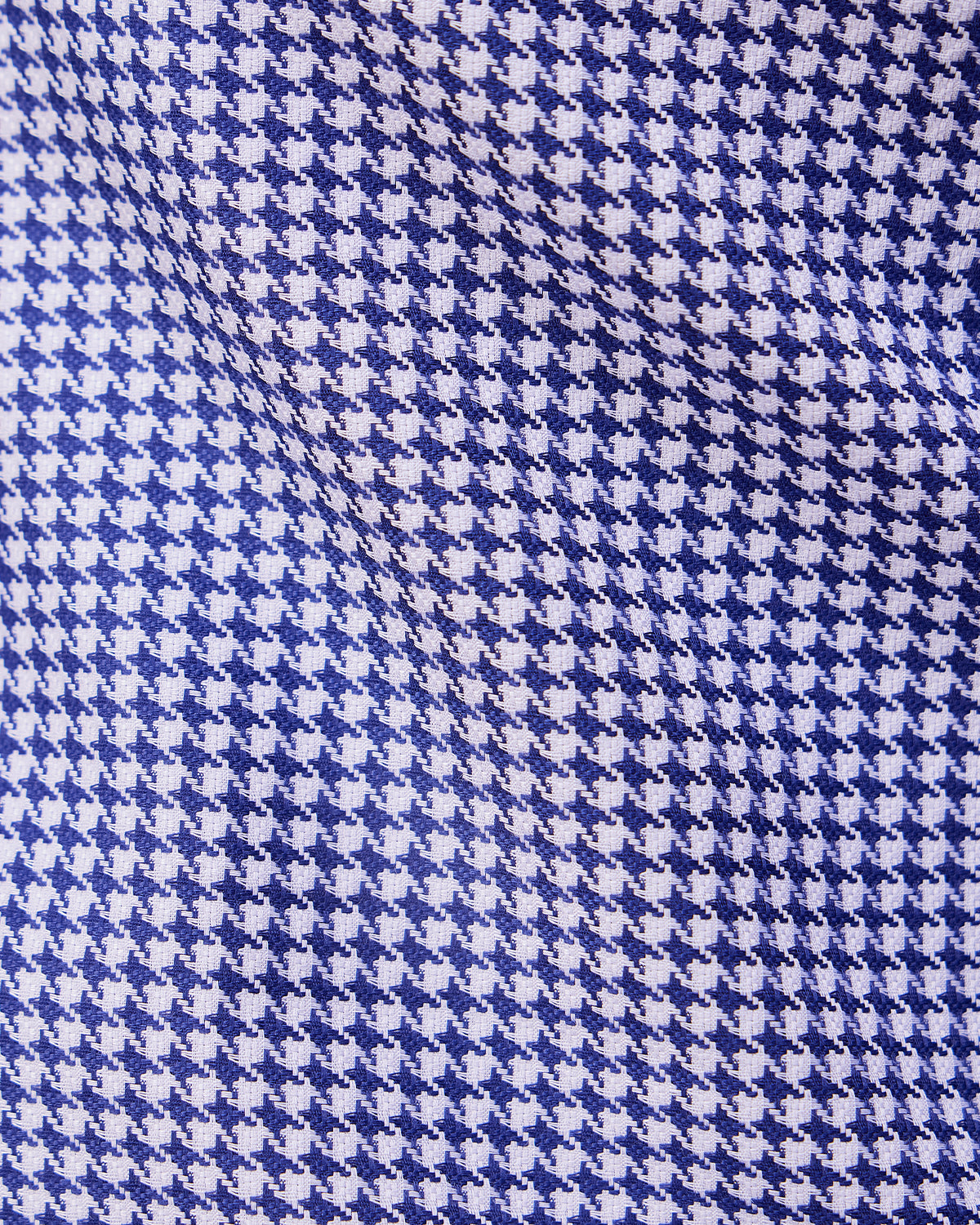 Staccato Houndstooth Shirt - Navy & White
