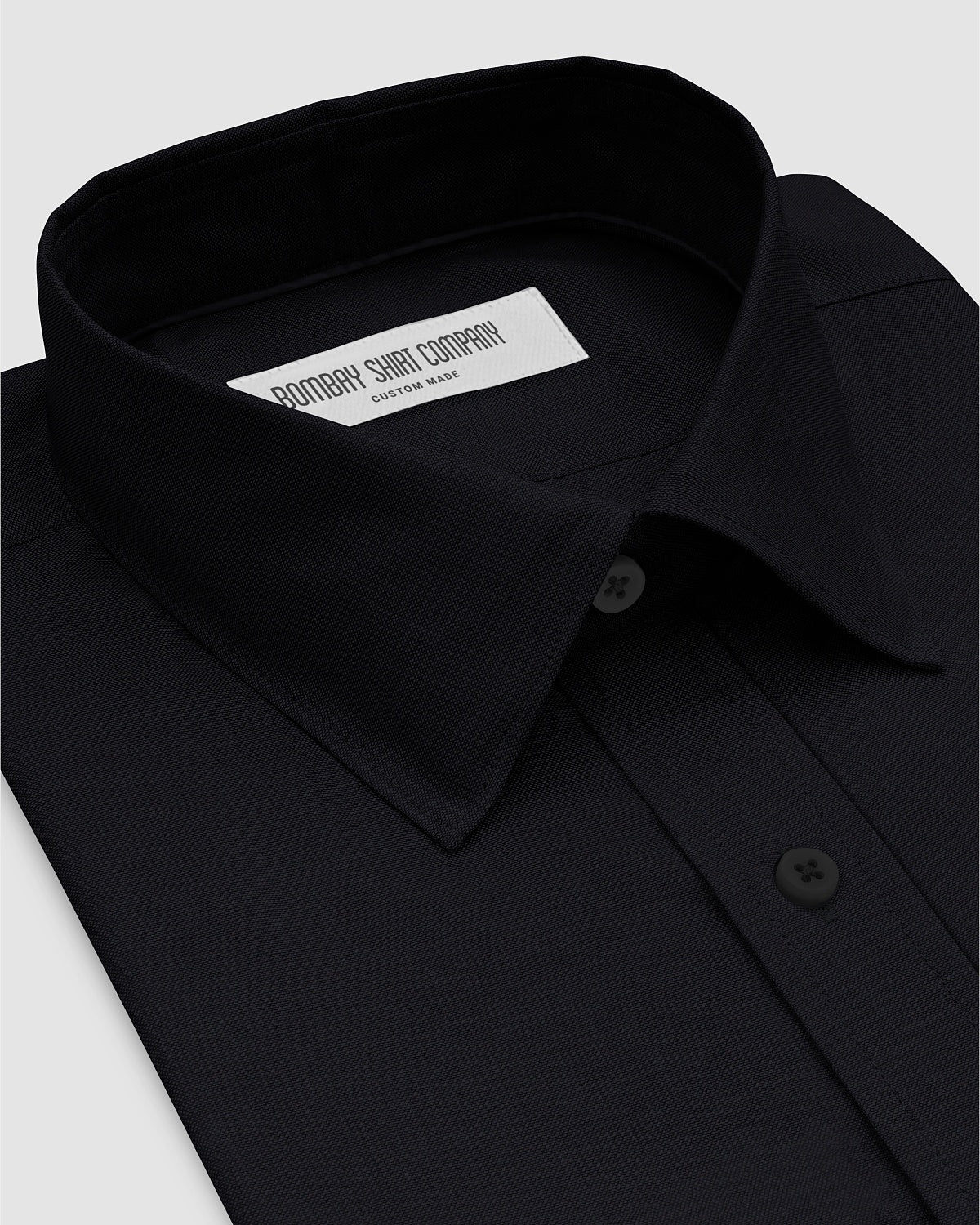 Atlas Satin Shirt - Black