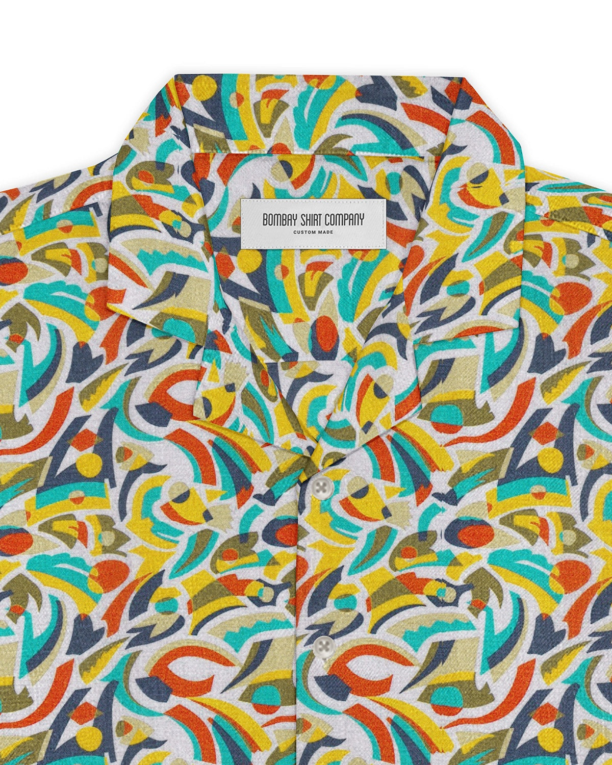 Calypso Cotton Silk Printed Shirt - Multicoloured