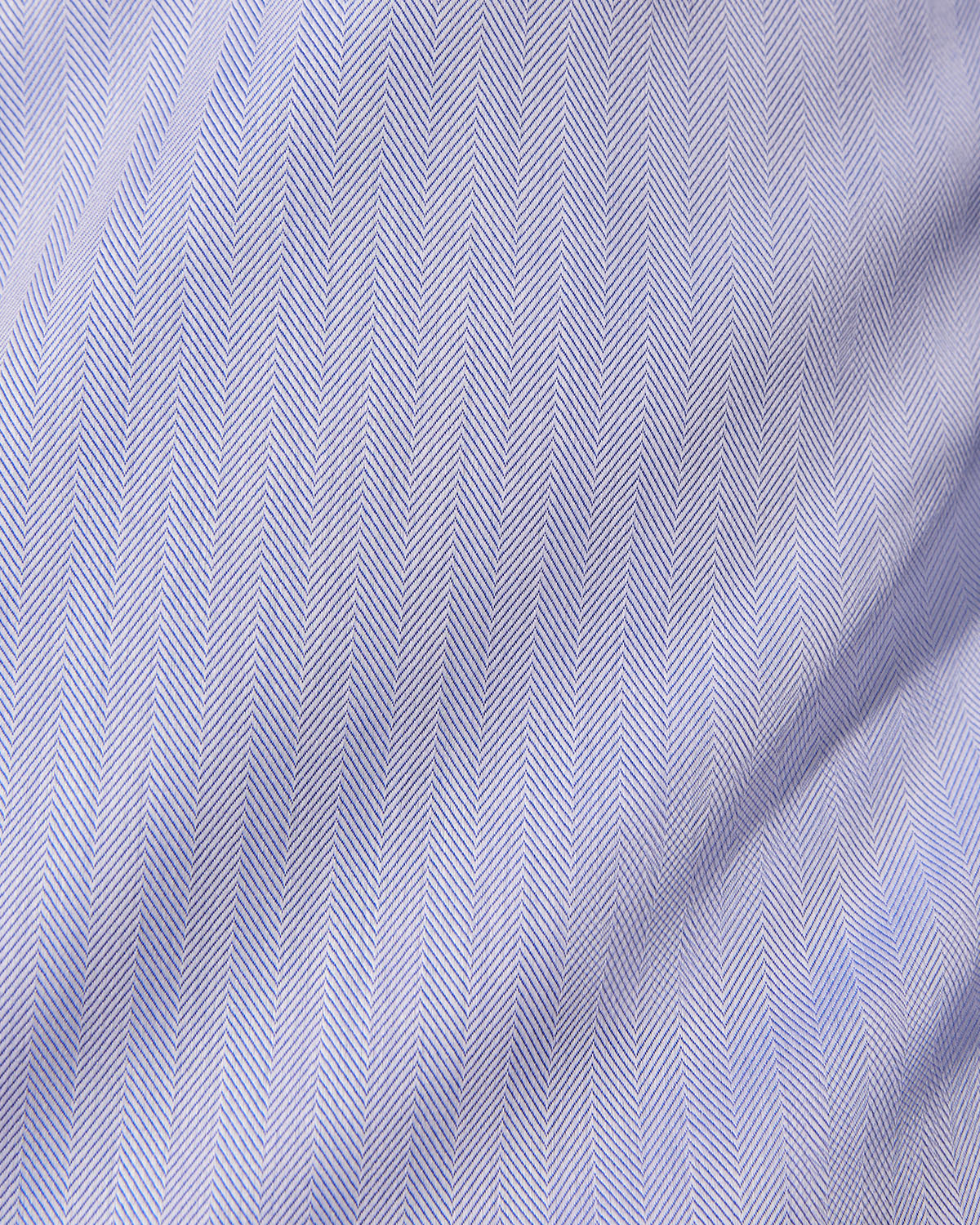 Luthai Wrinkle-Free Broad Herringbone Shirt - Blue