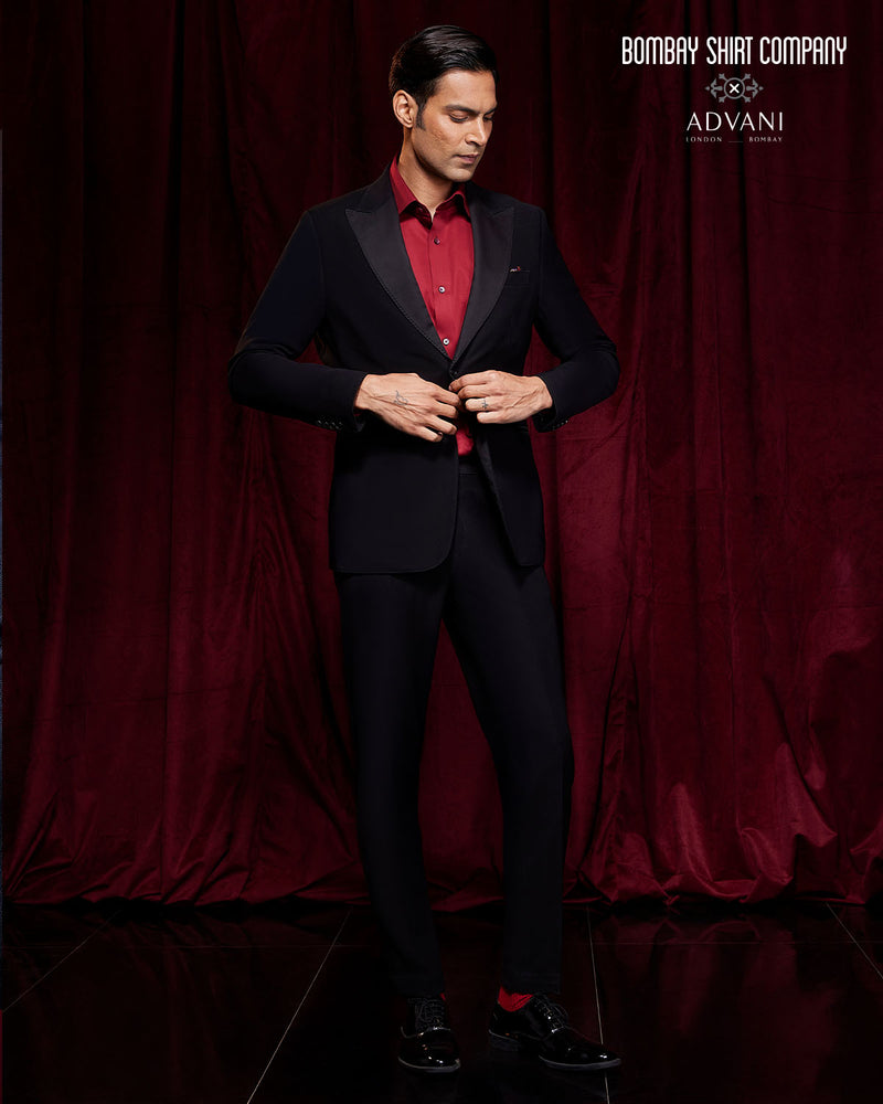 BSC x ALB | Concord Peak Lapel Blazer - Black