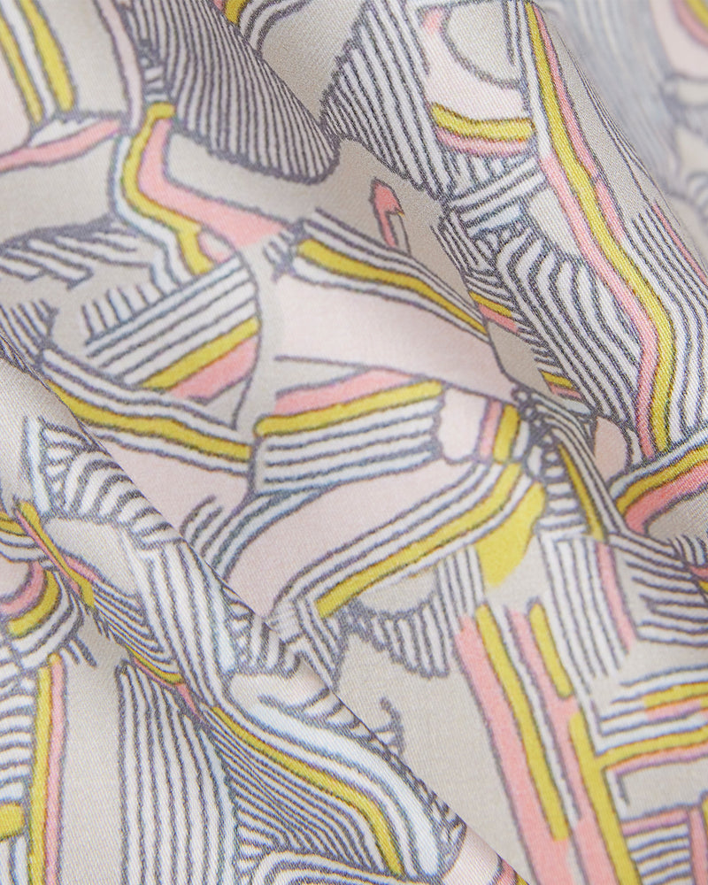 Multicoloured Abstract Printed Shirt