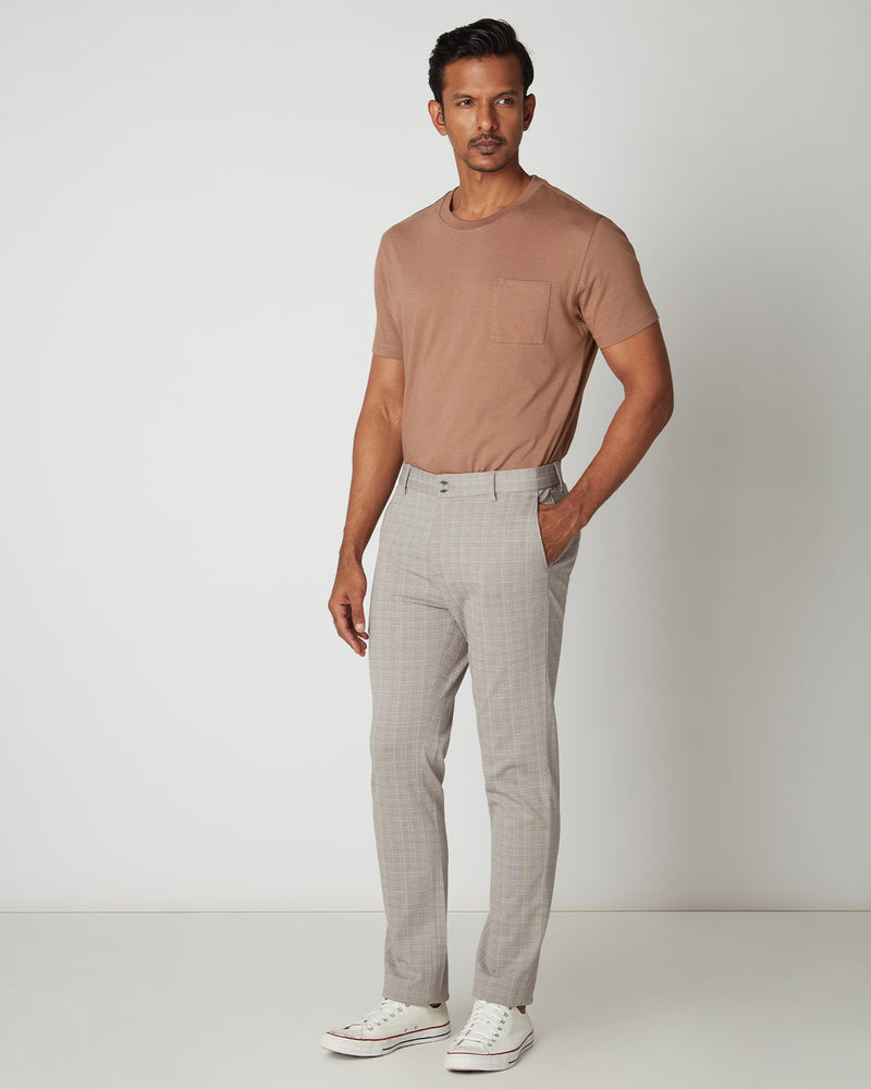 Flex 4-Way Stretch Smart Pants - Beige