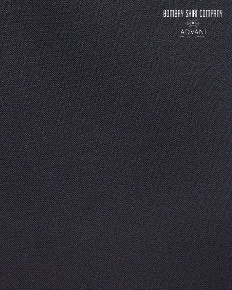 BSC x ALB | Arcadia Stretch Blended Wool Bandhgala Jacket - Black