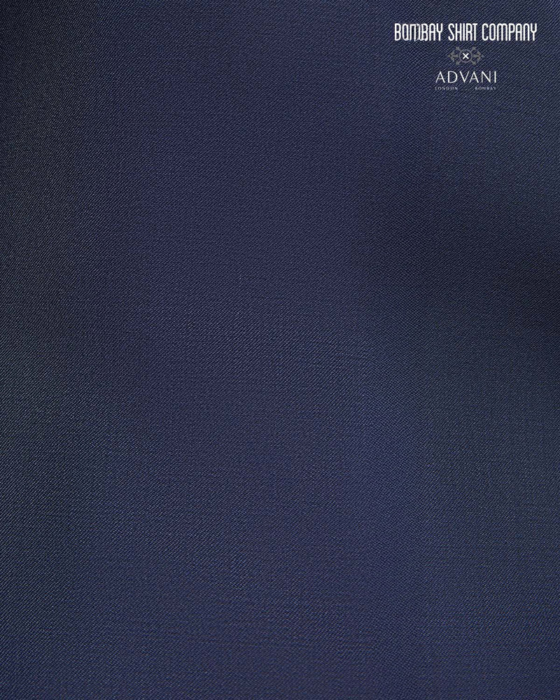 BSC x ALB | Crescendo Stretch Blended Wool Peak Lapel Blazer - Navy