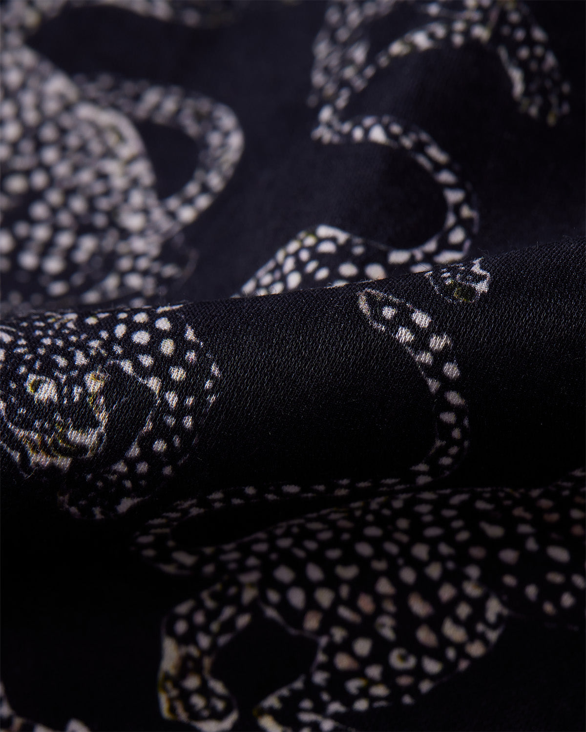 Shadowcat Cotton Silk Printed Shirt - Black & White
