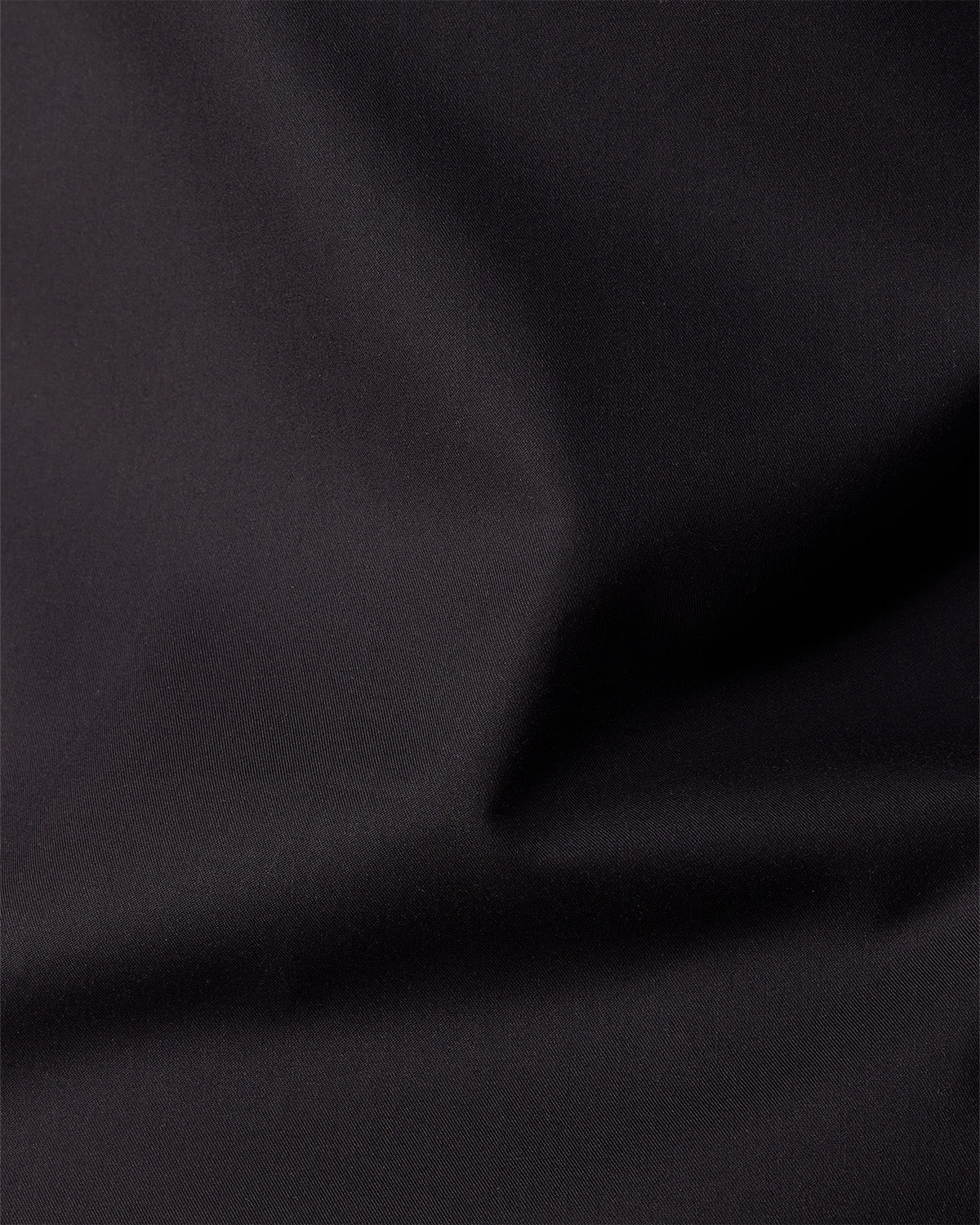 Luthai Cotton Lyocell Twill Shirt - Black