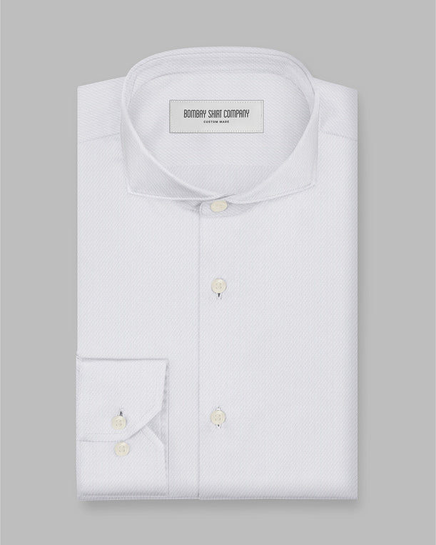 Somerset Twill Shirt - White