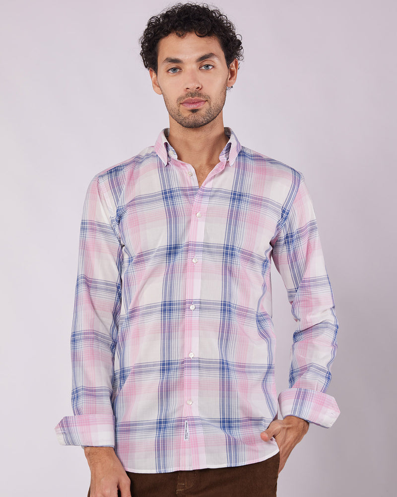 Somelos Frostbloom Checked Shirt