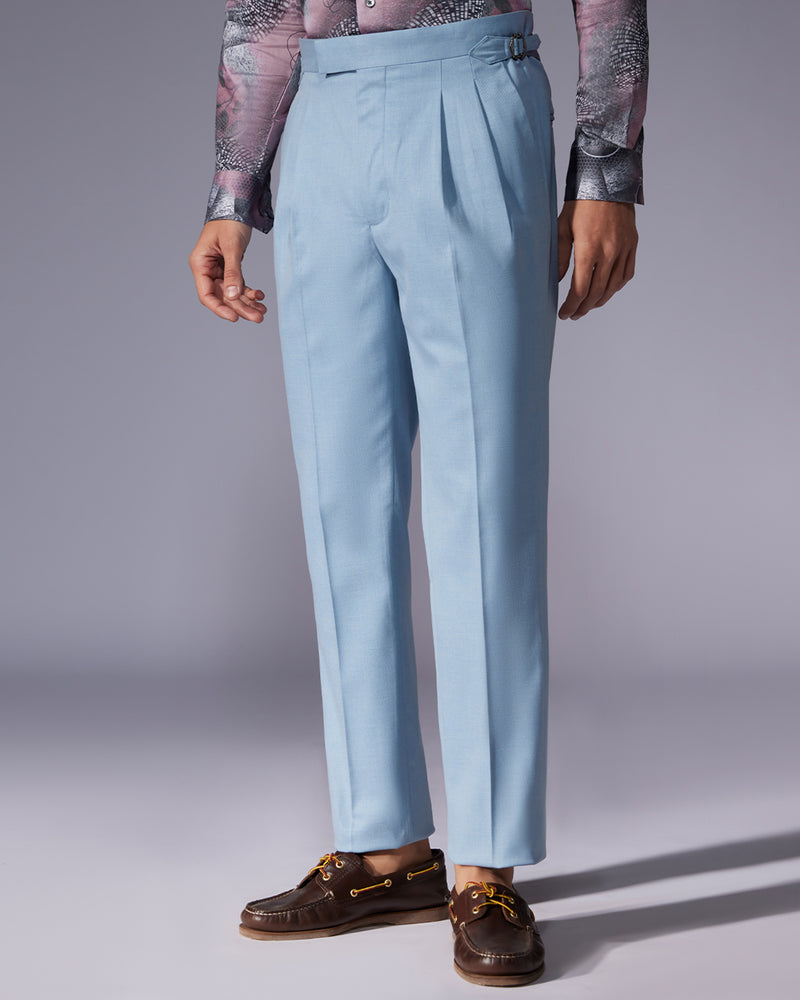 Solara Neapolitan Dress Pants Light Blue – Bombay Shirt Company