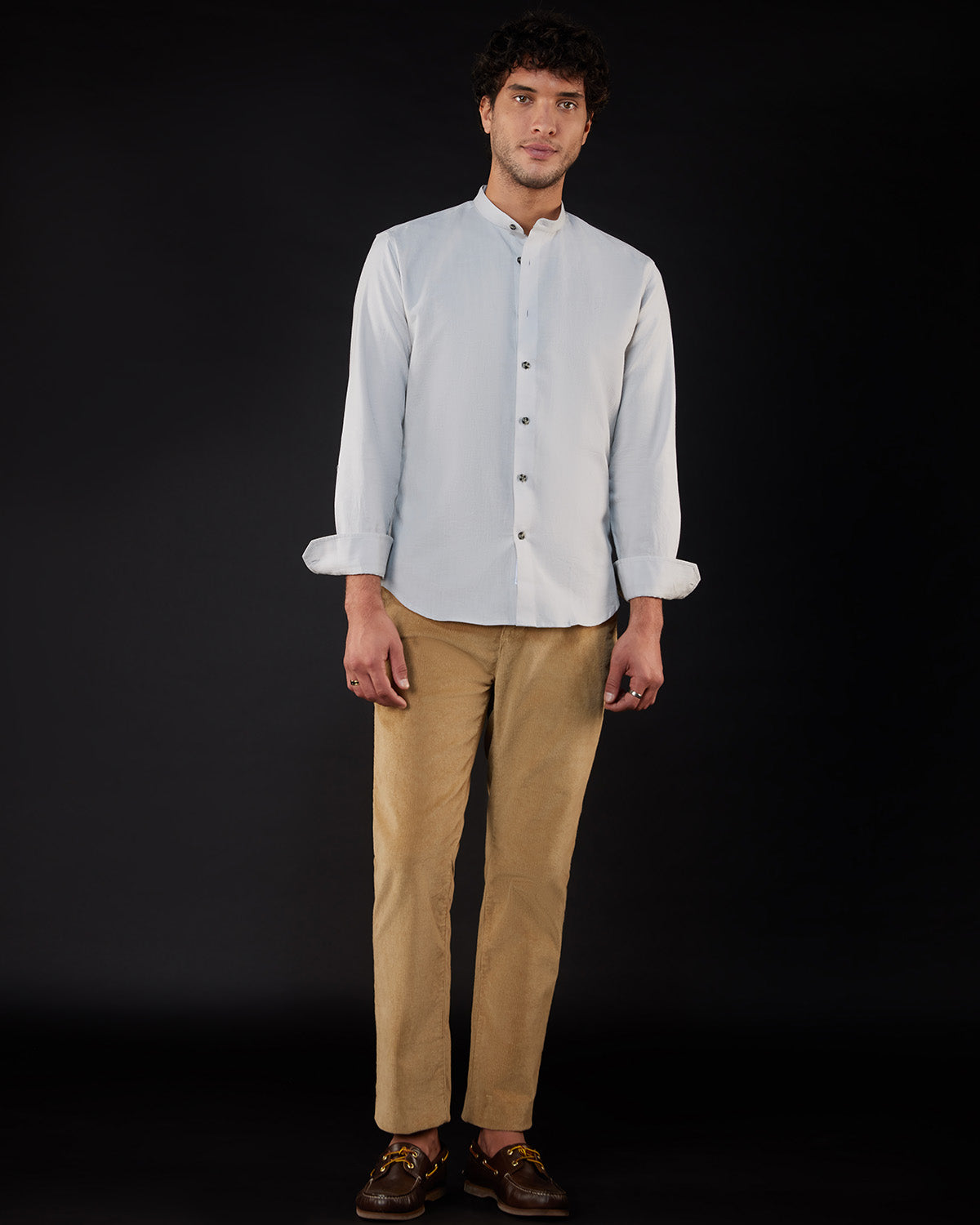 Ice Age Cotton Linen Shirt