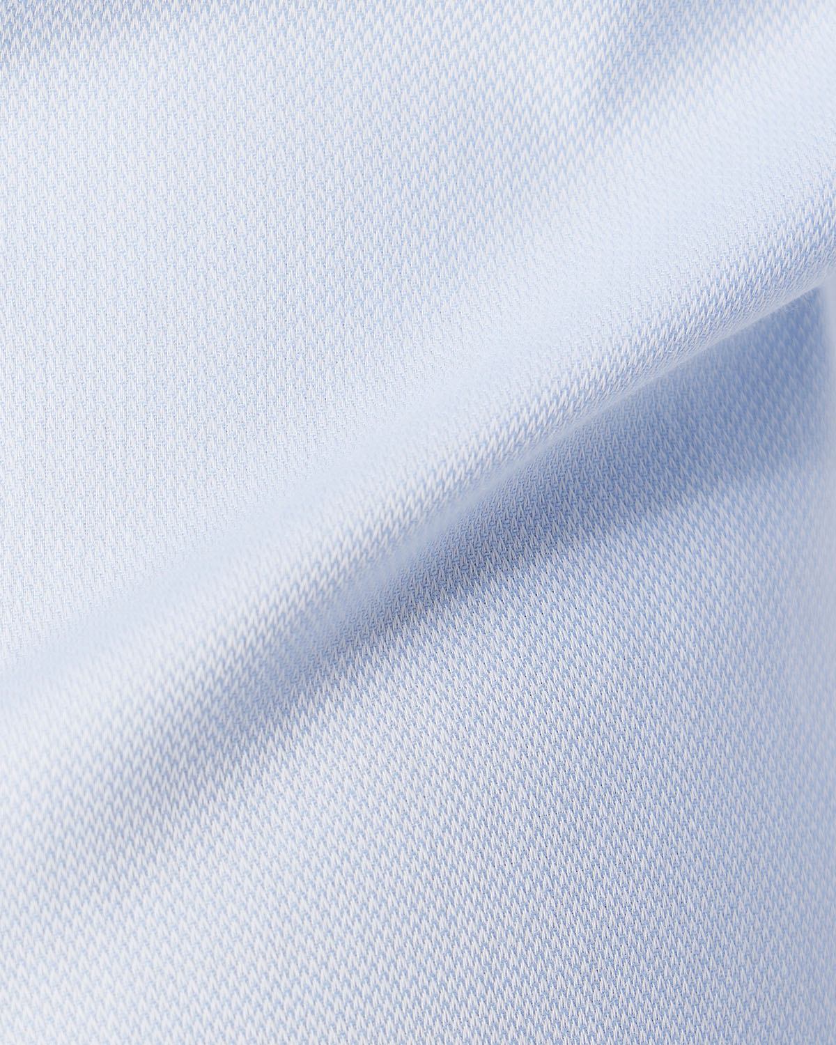 Stretch Cotton Dobby Shirt - Light Blue