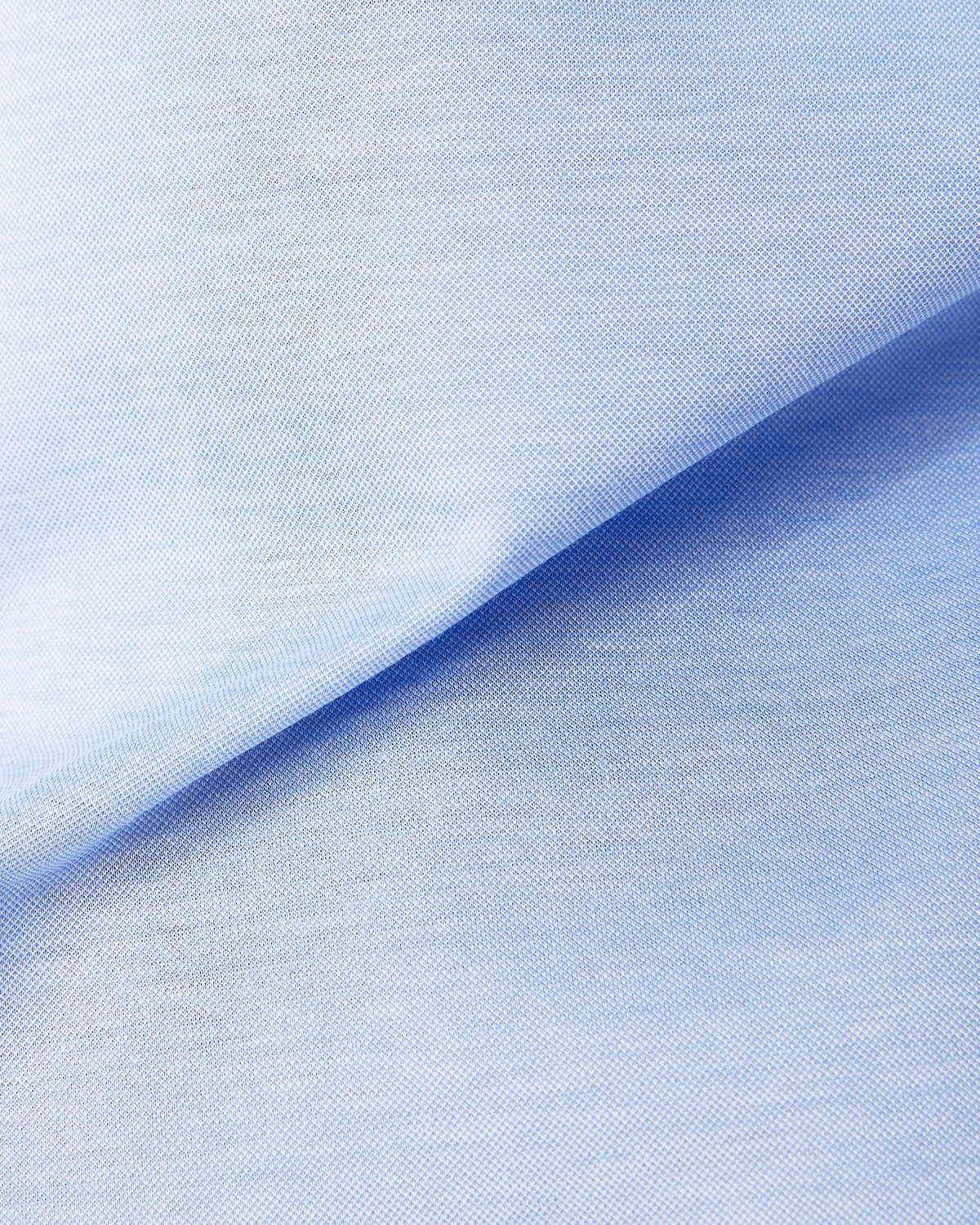 Stretch Cotton Knit Shirt - Blue