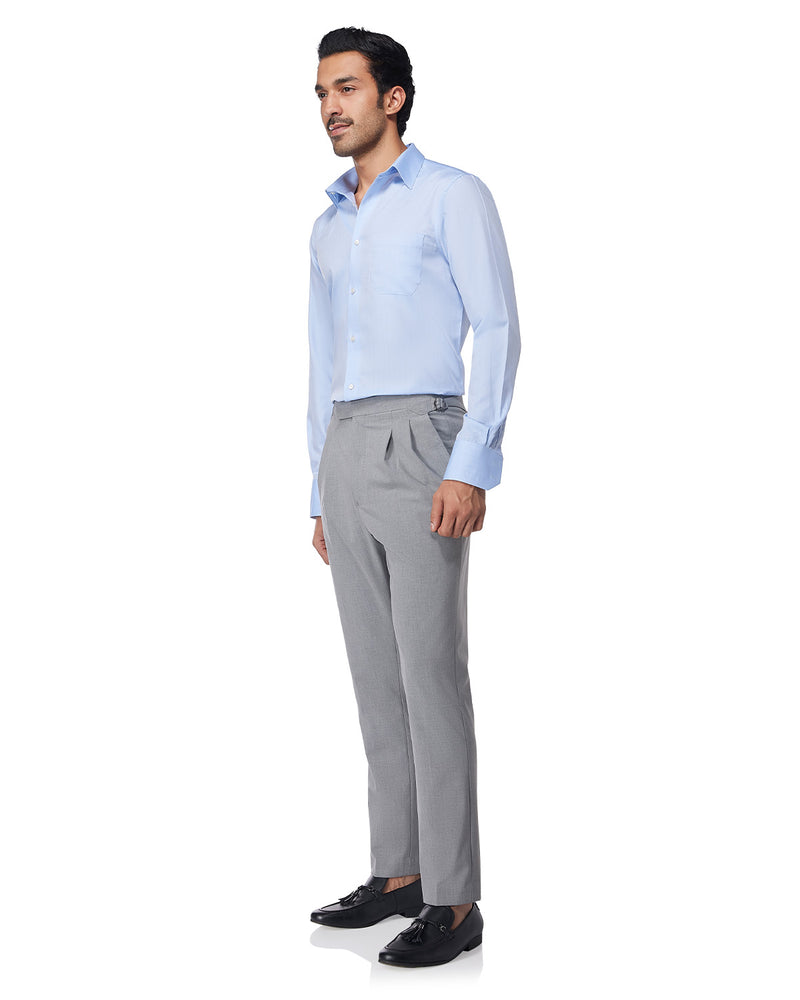 Polaris 4-Way Stretch Neapolitan Dress Pants - Light Grey