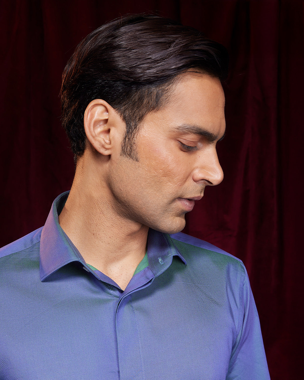 BSC x ALB | Vesper Twill Shirt - Purple