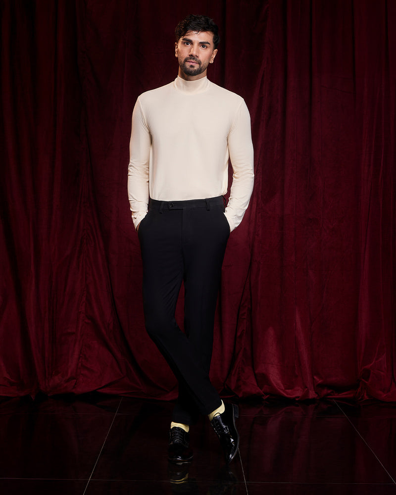 BSC x ALB | Turtleneck Toast T-Shirt - Cream