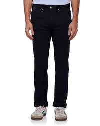 Speckled Twill Stretch Jeans - Black