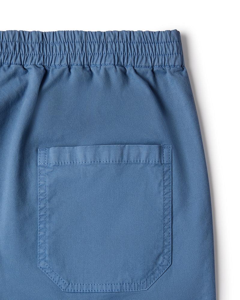 Urban Stretch Washed Shorts - Light Blue
