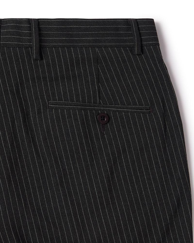 Orbis Striped Stretch Dress Pants - Black