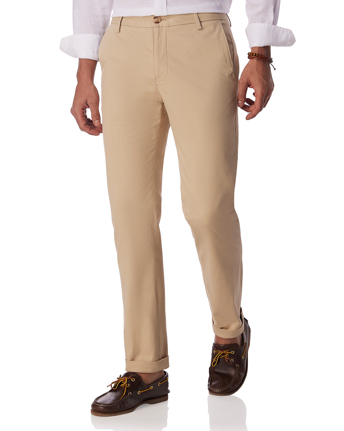 Elevate Everyday Stretch Chinos - Dark Beige