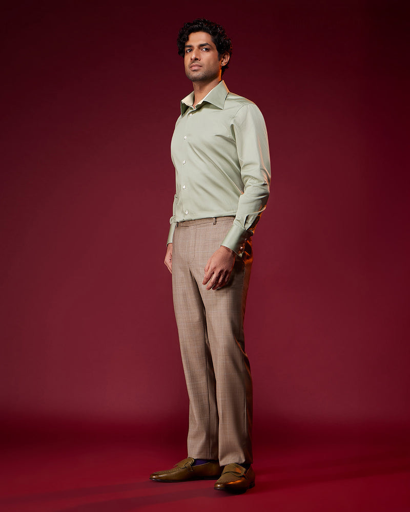 BSC x ALB | Gatsby Shirt - Metallic Green