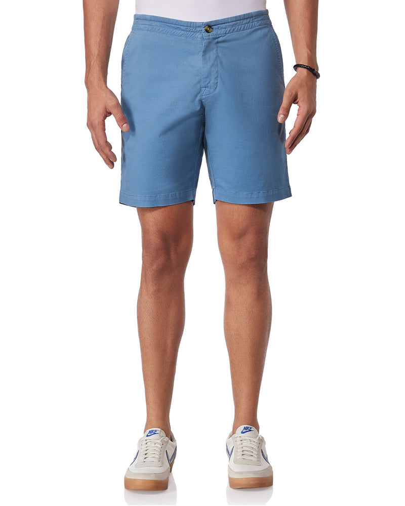 Urban Stretch Washed Shorts - Light Blue