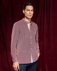 BSC x ALB | Groove Corduroy Shirt - Maroon