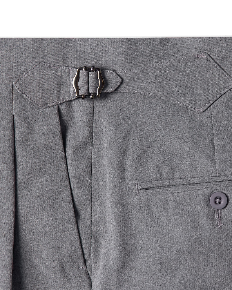 Polaris 4-Way Stretch Neapolitan Dress Pants - Light Grey