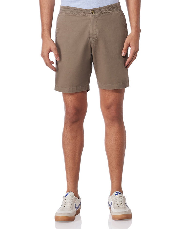 Urban Stretch Washed Shorts - Olive
