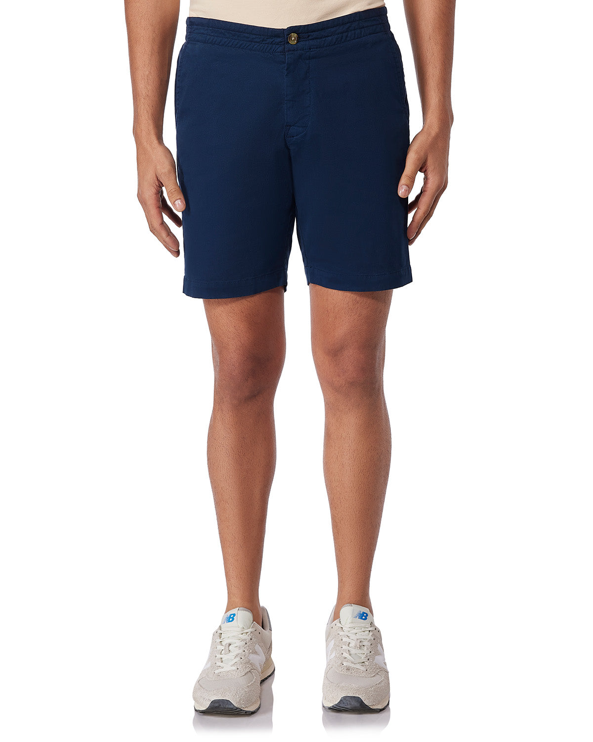 Urban Stretch Washed Shorts - Navy