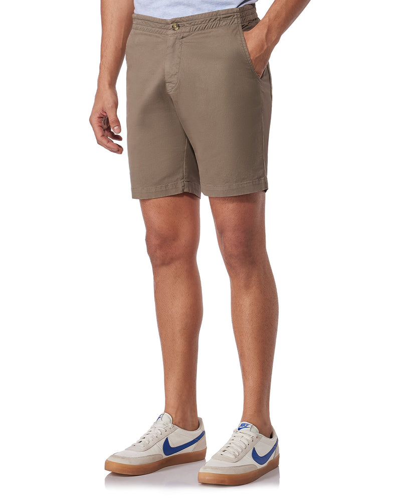 Urban Stretch Washed Shorts - Olive