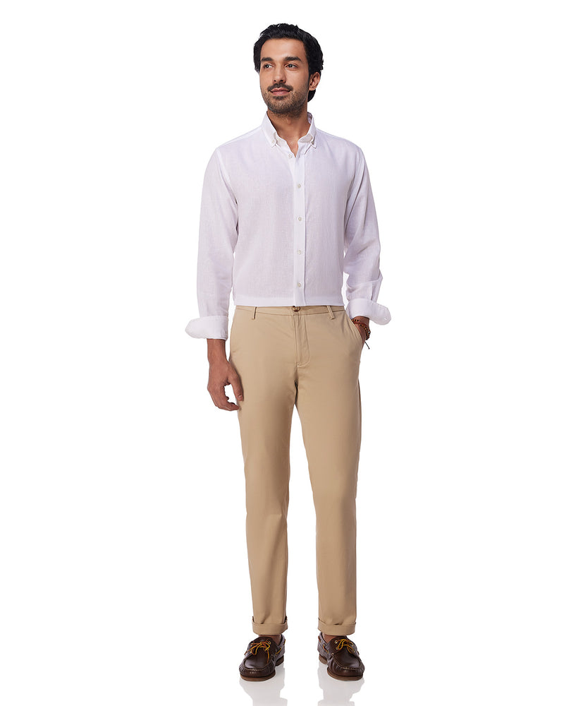 Elevate Everyday Stretch Chinos - Dark Beige