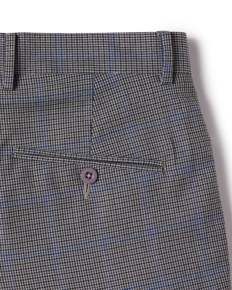 Fluence Stretch Houndstooth Dress Pants - Grey