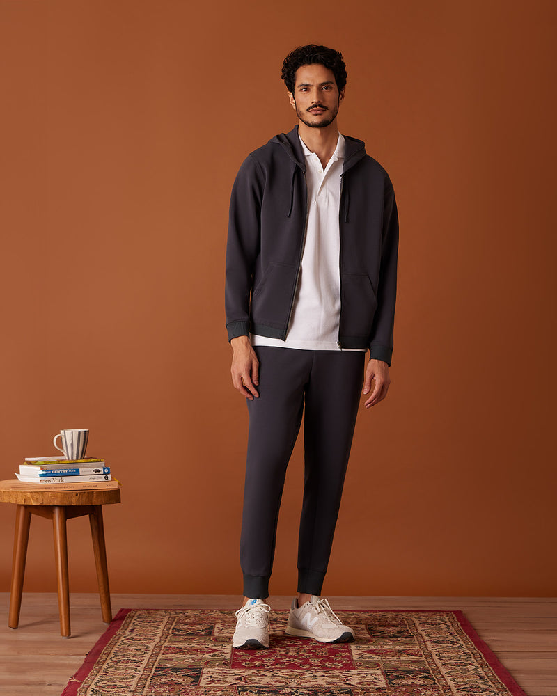 Luxe Journey Joggers - Dark Grey