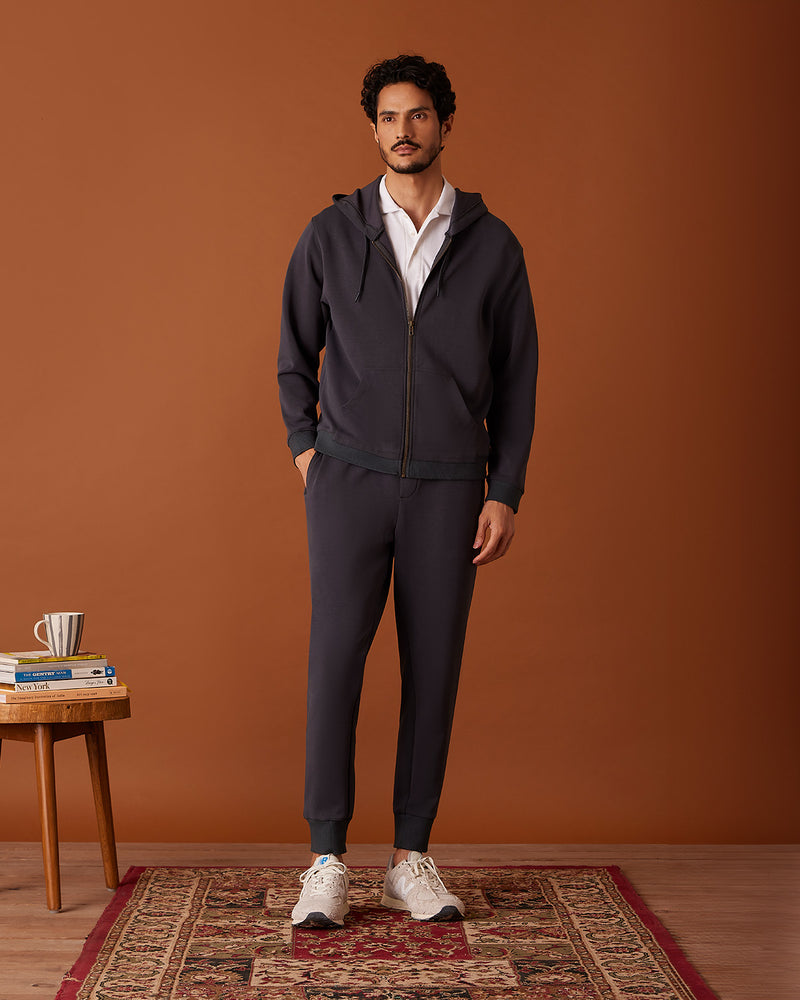 Luxe Journey Joggers - Dark Grey